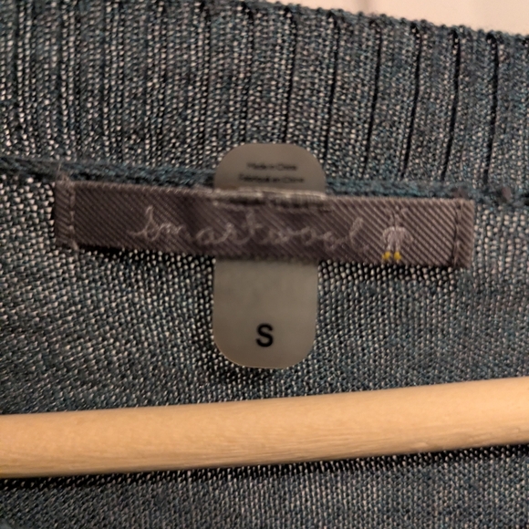 Patterned Blue Smartwool Sweater - Picture 3 of 7